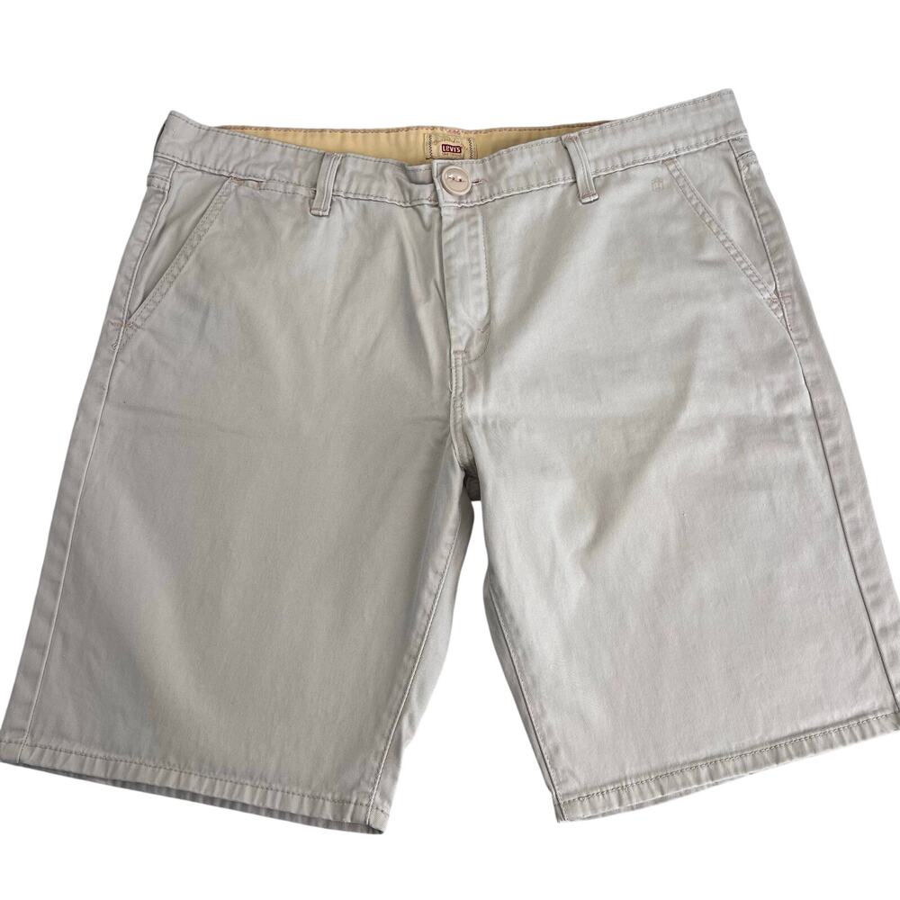 Levi's Shorts Khaki Tab Twill Size 16 38X10 Y2k Women's